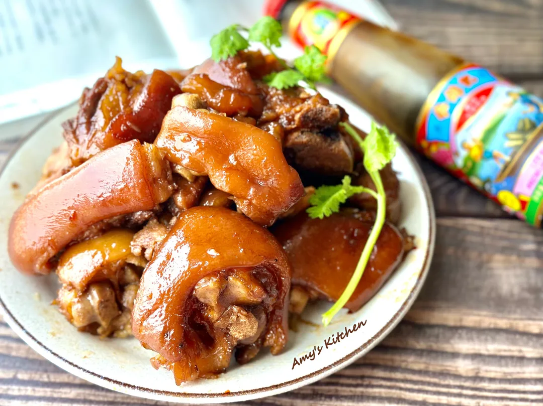 Chân giò kho dầu hào mềm tan, ăn là ghiền - 1