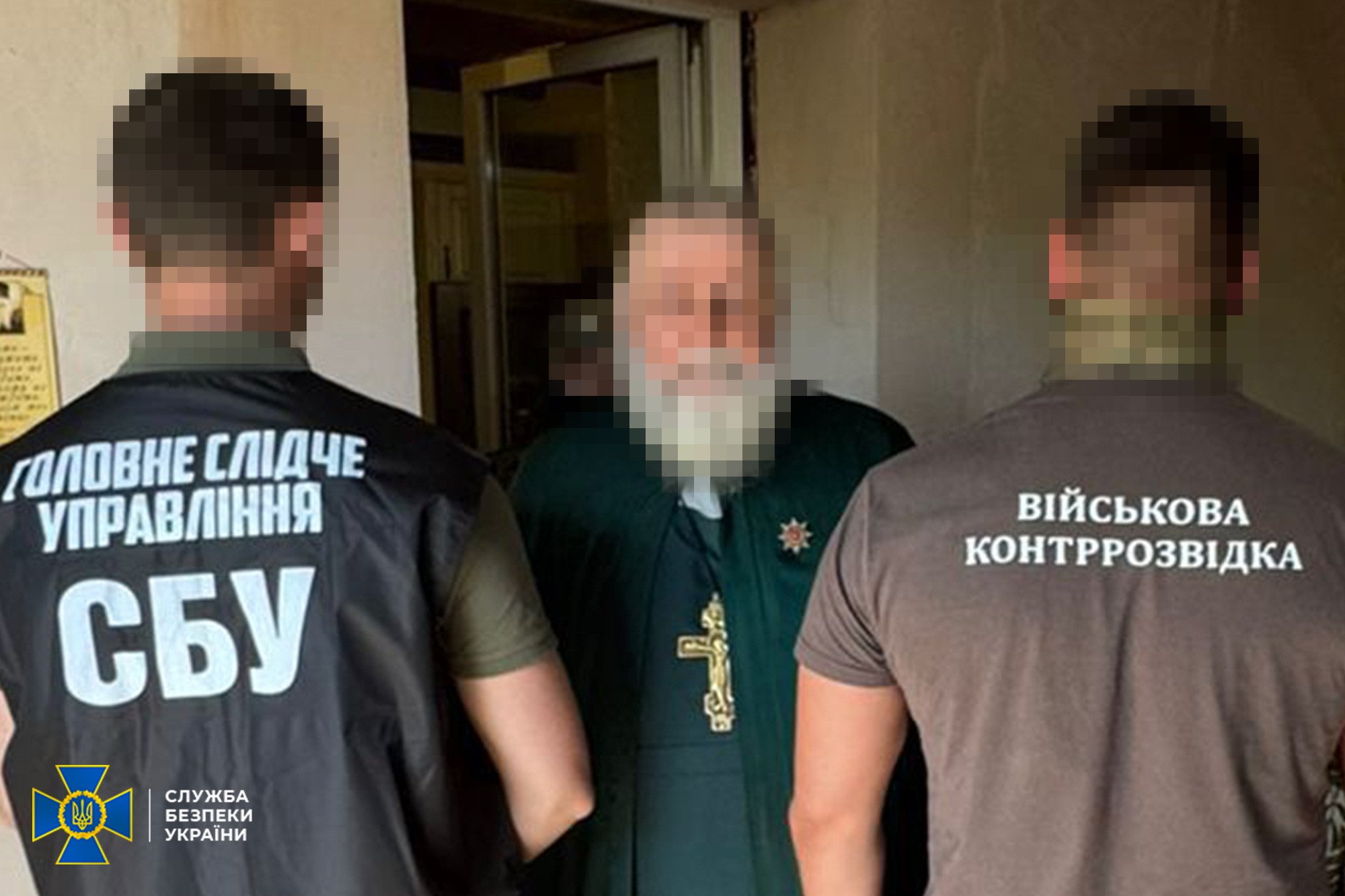 Linh mục thuộc Chính thống giáo Ukraine bị cáo buộc đứng sau mạng lưới gián điệp cho Nga. Ảnh: Euromaidan Press.