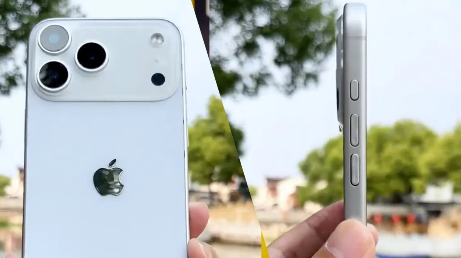 Ảnh concept iPhone 17 Pro Max.