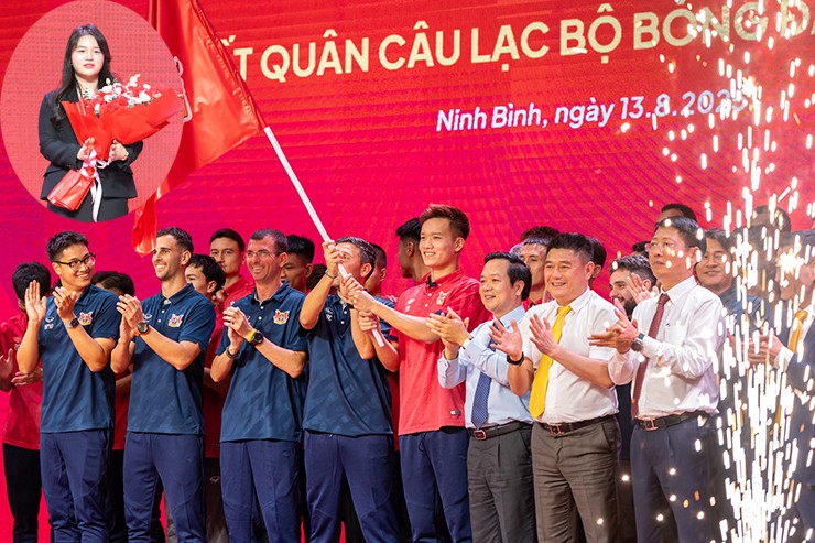 Ái nữ nhà bầu Thụy trở thành nữ Chủ tịch của CLB Ninh Bình FC