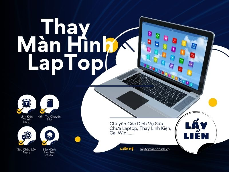 Laptop Viễn Chinh chuyên màn hình Laptop giá rẻ - 1