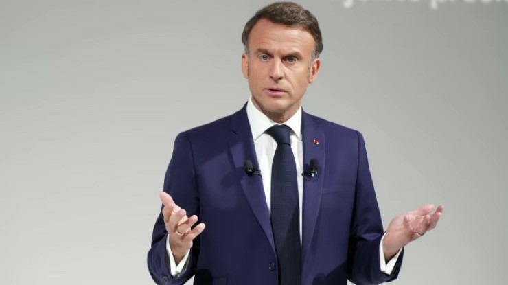 Tổng thống Pháp Emmanuel macron. Ảnh: Getty Images.