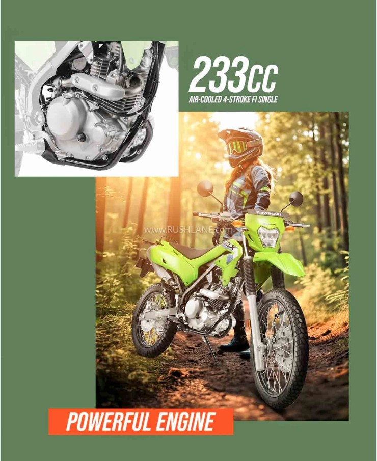 Kawasaki KLX230 2026 trình làng, giá chỉ 60 triệu đồng - 3