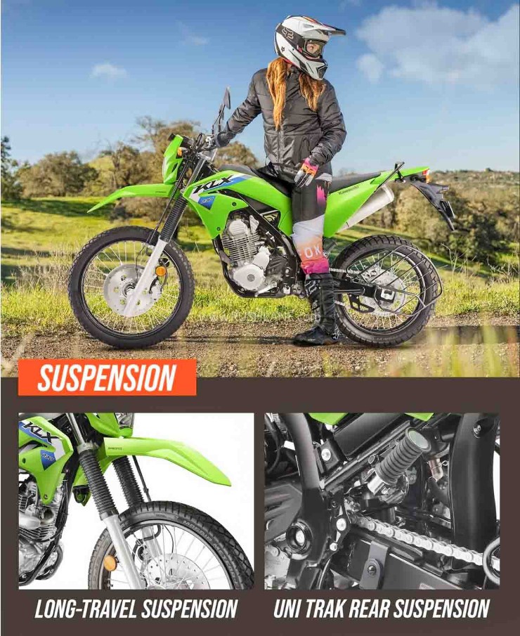 Kawasaki KLX230 2026 trình làng, giá chỉ 60 triệu đồng - 2