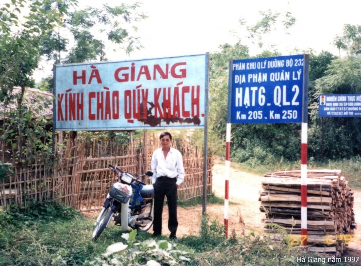 Tấm ảnh ông Dũng chụp tại Hà Giang năm 1997 nhận được hàng nghìn lượt tương tác trên mạng xã hội