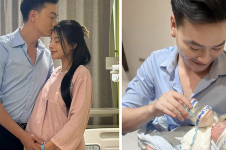 Mạnh Trường và dàn diễn viên VFC chúc mừng Trọng Lân 'lên chức'