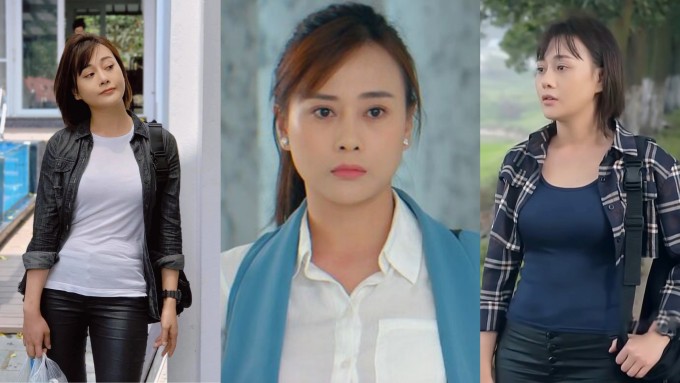 Phương Oanh từng bị chê cách ăn mặc trong 'Hương vị tình thân'.