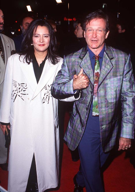 Robin Williams và Marsha Garces.