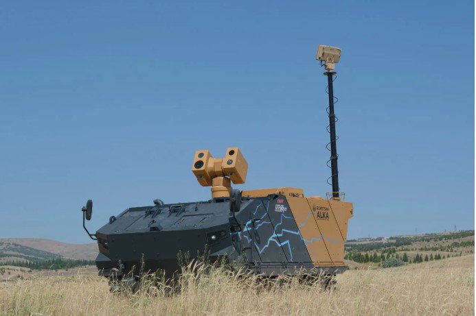 ALKA-KAPLAN có thể là "xe tăng laser đầu tiên" của thế giới. Ảnh eurasiantimes.