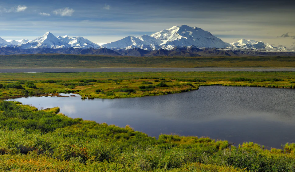 Alaska là “ngôi nhà” của 16 trong số những đỉnh núi cao nhất Mỹ, bao gồm đỉnh cao nhất – Mount McKinley (Denali) với chiều cao 6.194m.