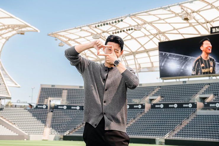 Son Heung Min đang là tâm điểm của Los Angeles với nhiều hoạt động ngoài bóng đá