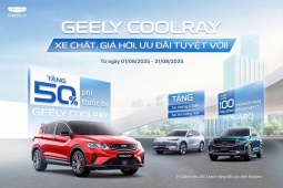 Mua xe Geely Coolray, Monjaro và EX5 trong tháng 8 hưởng ưu đãi lớn