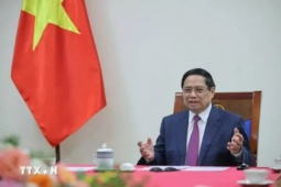 Thủ tướng Phạm Minh Chính điện đàm với Thủ tướng Campuchia Hun Manet