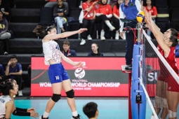 Thể thao - ĐT bóng chuyền nữ U21 Việt Nam đấu U21 Chile: 4 set căng sức, nỗ lực tận cùng