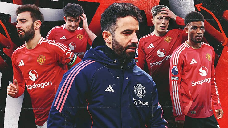 MU ở mùa giải 2024/25 là nỗi thất vọng lớn lao