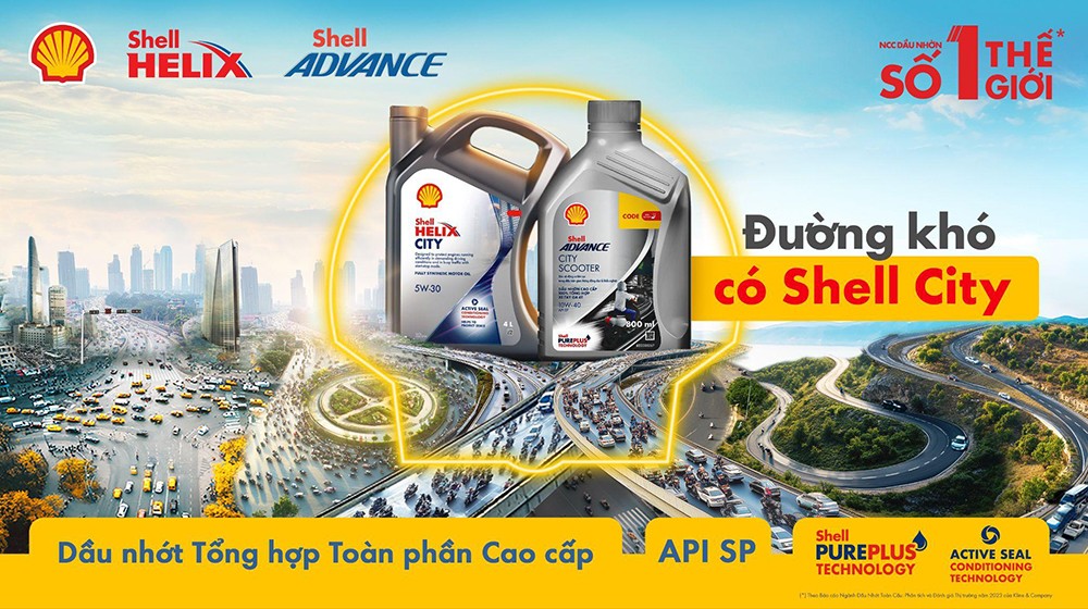 Bộ đôi Giải pháp bảo vệ động cơ liên tục toàn diện trên “đường khó” từ Sheel - Nhà cung cấp dầu nhờn số 1 thế giới*.