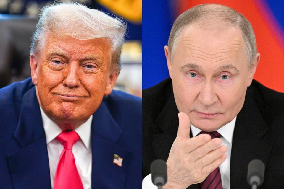 Tổng thống Mỹ Donald Trump và Tổng thống Nga Vladimir Putin. Ảnh: Reuters.