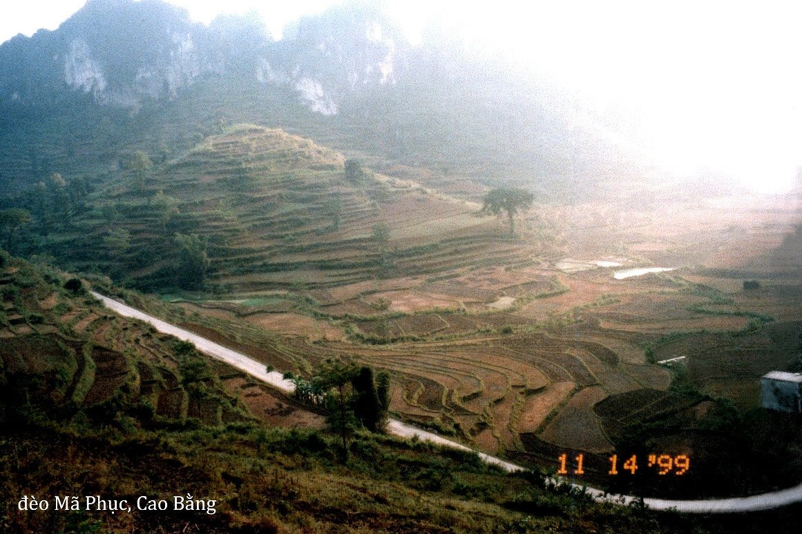 Hình ảnh đèo Mã Phục, Cao Bằng năm 1997
