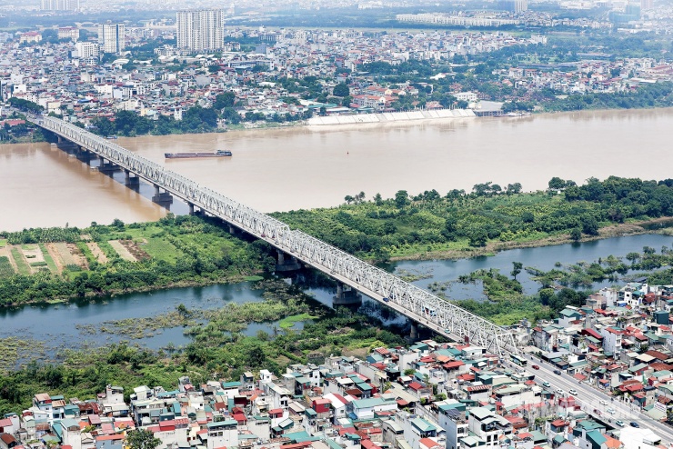 Trung tâm Hà Nội nhìn từ trực thăng quân sự - 6