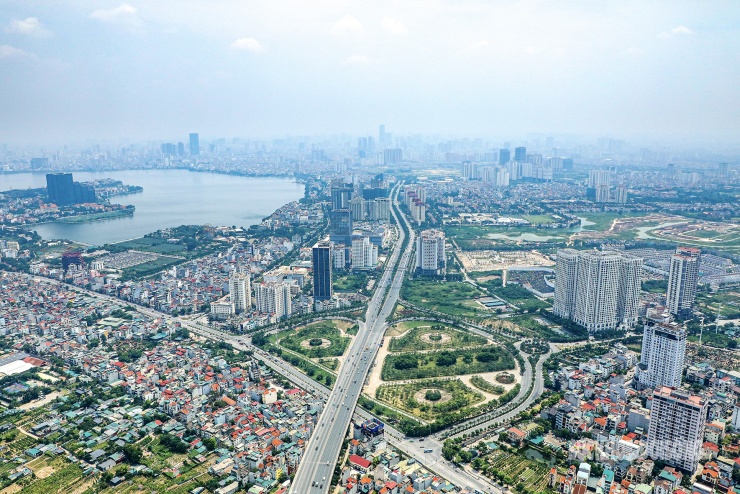 Trung tâm Hà Nội nhìn từ trực thăng quân sự - 13