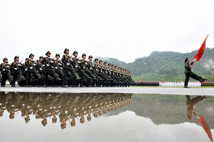 Khối nam sĩ quan An ninh nhân dân