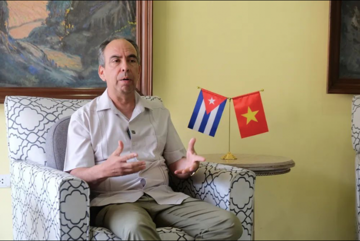 Đại sứ Cuba tại Việt Nam Rogelio Polanco Fuentes. Ảnh: ĐSQ Cuba