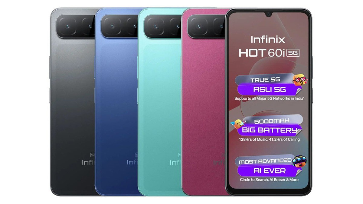 Infinix Hot 60i 5G ra mắt