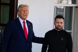 Thế giới - Thế giới 24h: Cuộc gọi "khó khăn" của ông Trump với ông Zelensky sau hội nghị ở Alaska