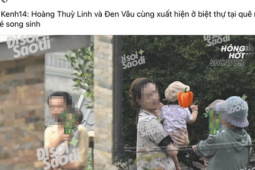 Lằn ranh nào cho quyền riêng tư vụ Hoàng Thuỳ Linh - Đen Vâu bế hai bé song sinh?