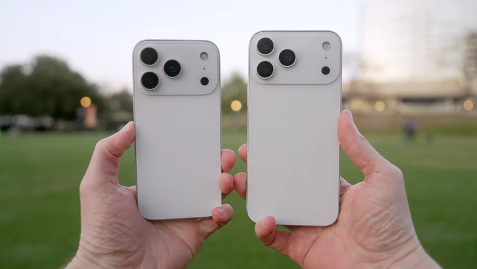 Ảnh concept iPhone 17 Pro Max & iPhone 17 Pro.