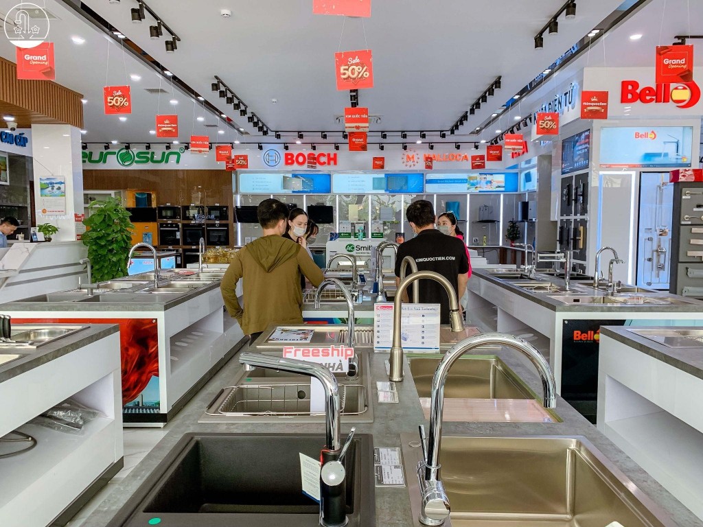 Bếp điện từ là một trong những thiết bị bếp được ưa chuộng tại Kim Quốc Tiến