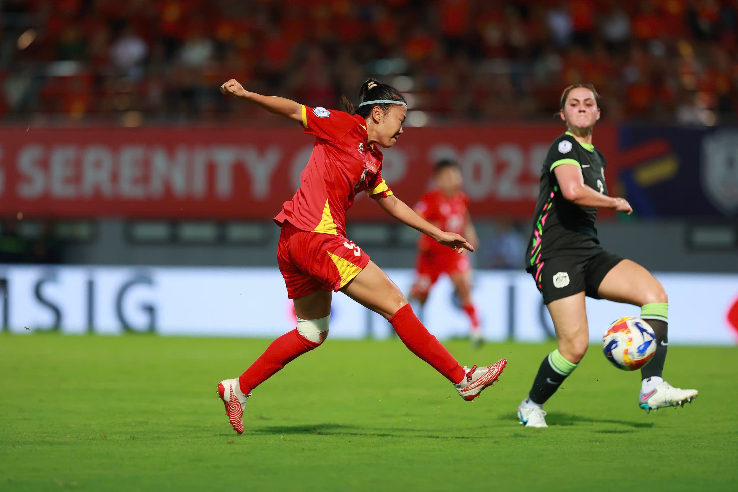 Trực tiếp bóng đá ĐT nữ Việt Nam - Australia: Đáng tiếc những phút bù giờ (ASEAN Cup) (Hết giờ) - 3