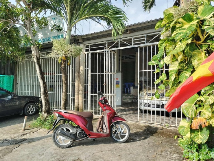 Căn nhà của thầy Tâm đang kinh doanh quán ăn sáng.