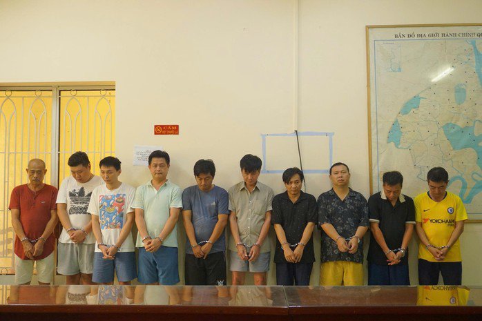 Những người trong đường dây đánh bạc hơn 20.000 tỉ