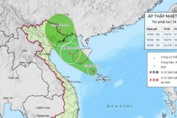 Tin tức trong ngày - Áp thấp nhiệt đới giật cấp 8, hướng đổ bộ vào đâu ở miền Bắc?