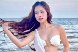 Sắc vóc 'mẹ hai con' Sara Lưu ở tuổi 32
