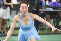 Dàn hoa khôi pickleball thi nhau lấy cúp, Đặng Yến - Jessie Lương gây ấn tượng