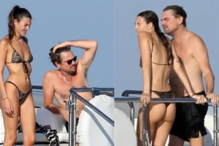 Leonardo DiCaprio và bạn gái kém 23 tuổi tình tứ trên du thuyền