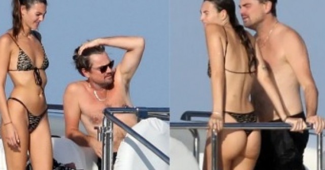 Leonardo DiCaprio và bạn gái kém 23 tuổi tình t...