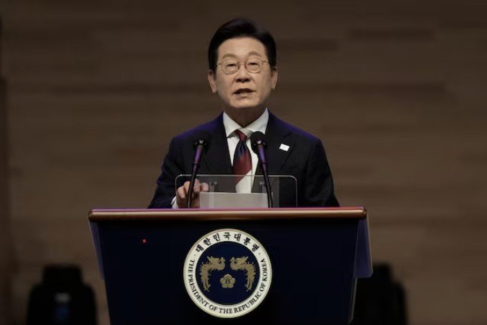 Tổng thống Hàn Quốc Lee Jae Myung. (Ảnh: Reuters)