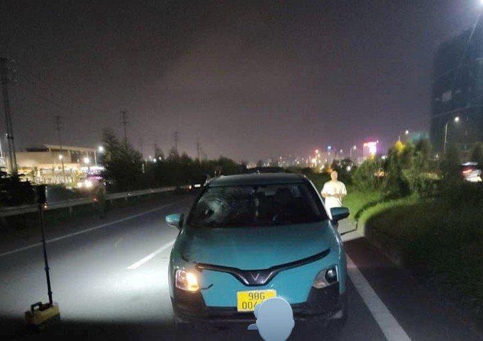 Hiện trường nơi xảy ra vụ tai nạn. Ảnh: Công an cung cấp