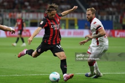 Video bóng đá AC Milan - Bari: Modric ra mắt, nhẹ nhàng đi tiếp (Coppa Italia)