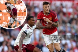 Bóng đá - Gabriel đăng ảnh “cà khịa” Sesko sau trận Arsenal thắng MU