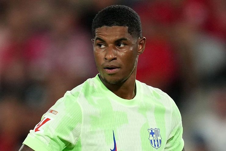 Rashford không thể hiện được quá nhiều trong trận đấu với Mallorca