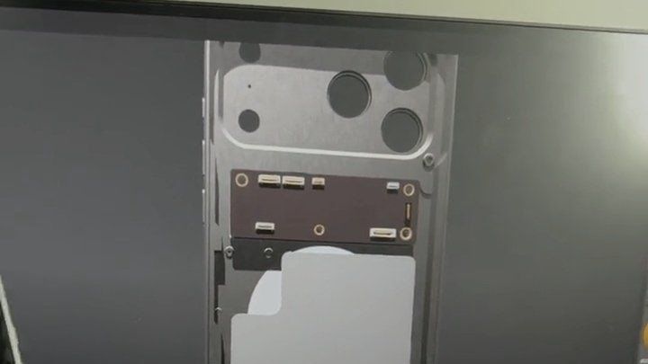 Hình ảnh tin đồn về iPhone 17 Pro Max.