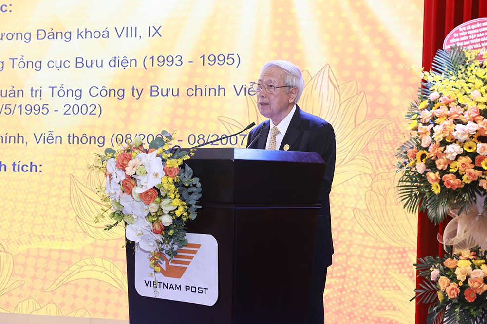 Ông Đỗ Trung Tá, Nguyên Bộ trưởng Bộ Bưu chính Viễn thông chia sẻ về hành trình phát triển của ngành Bưu điện