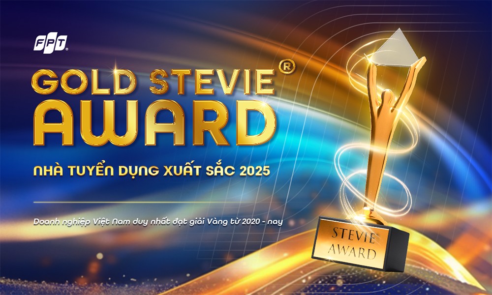 FPT là doanh nghiệp Việt duy nhất giành Giải Vàng Stevie Award cho Nhà tuyển dụng xuất sắc nhất từ 2020 - 1