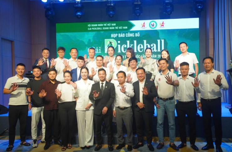 Sự kiện pickleball có quy mô khởi động vào ngày 18/8 tại Hà Nội