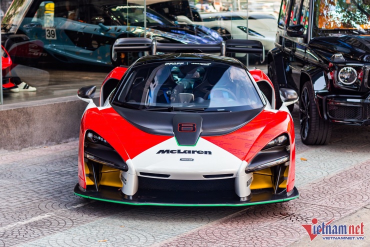 Siêu xe McLaren Senna triệu đô của ông Đặng Lê Nguyên Vũ lộ diện tại Hà Nội - 3