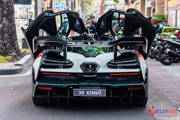 Siêu xe McLaren Senna triệu đô của ông Đặng Lê Nguyên Vũ lộ diện tại Hà Nội - 7